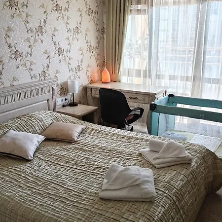Luxury Sea Sunset Deluxe Lägenhet Burgas